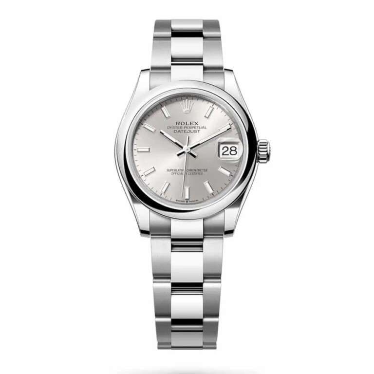 Rolex Datejust Silver Dial 31mm 278240 Stainless Steel Oyster Watch 2023