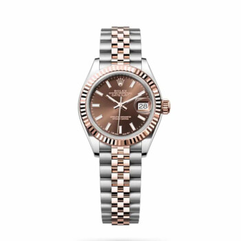 Rolex Datejust 28mm Jubilee 279171-0017 Stainless Steel and Rose Gold Watch Chocolate Index Dial 2023