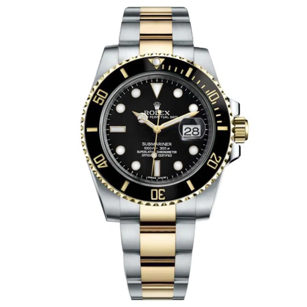 Rolex Submariner Date Black Dial 41mm 126613LN Stainless Steel & Yellow Gold Oyster  Watch MINT 2021