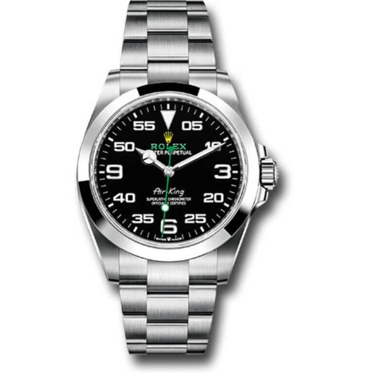 MINT Rolex Air-King Black Dial 40mm 126900 Stainless Steel Oyster Watch 2022