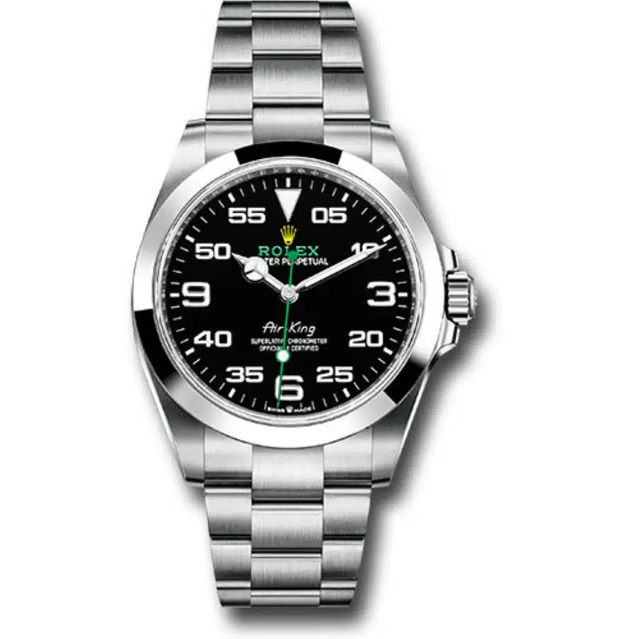 MINT Rolex Air-King Black Dial 40mm 126900 Stainless Steel Oyster Watch 2022