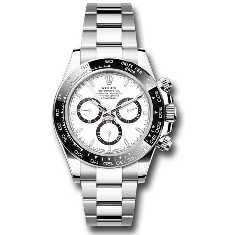 Rolex Daytona White Dial 40mm Oyster 126500ln-0001 Stainless Steel Watch 2024
