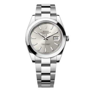 Rolex Datejust 126300-0003 41mm Oyster Stainless Steel Silver Dial Watch 2024