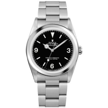 Rolex Explorer 1016 36mm Stainless Steel Black Dial Watch