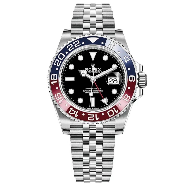 Rolex GMT-Master II 126710BLRO Pepsi, Jubilee bracelet, black dial