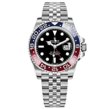 Rolex GMT-Master II 126710BLRO Pepsi, Jubilee bracelet, black dial