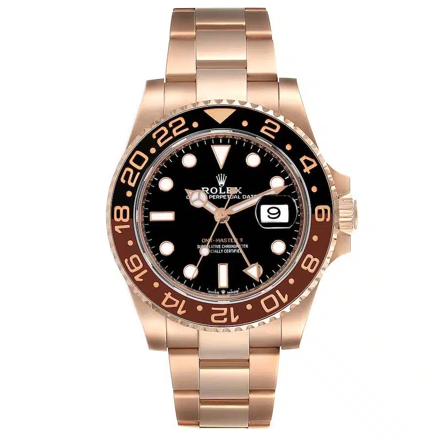 Rolex GMT-Master II 126715LN Rose Gold Watch