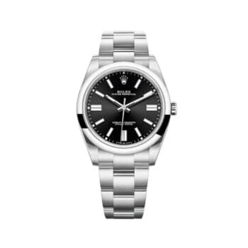 Rolex Oyster Perpetual 124300-0002 41mm Stainless Steel with Black Dial Watch 2024