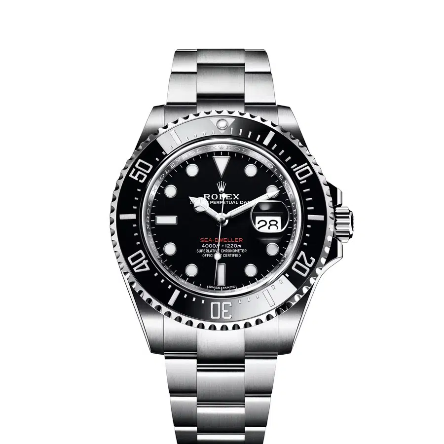 Rolex Stainless Steel Sea-Dweller 126600 Black Dial Oyster Watch 2021