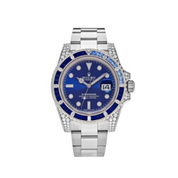 Rolex Submariner Date 116659SABR 40mm White Gold with Blue Dial Watch 2023