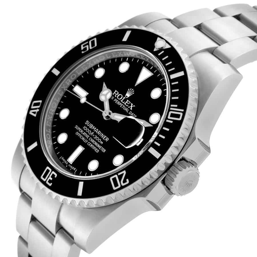 Rolex Submariner Stainless Steel 116610LN 40mm with Black Dial Watch 2011