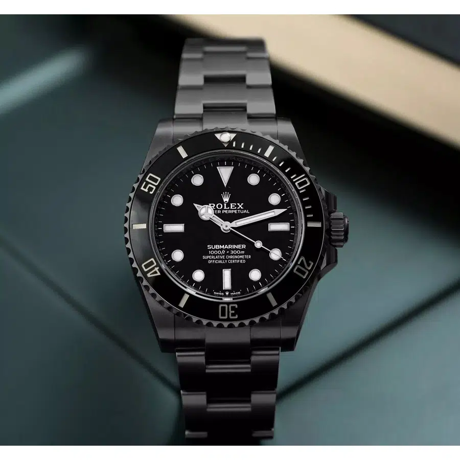 Rolex Submariner Black PVD/DLC Coated Stainless Steel 41mm Watch 124060 – image 2