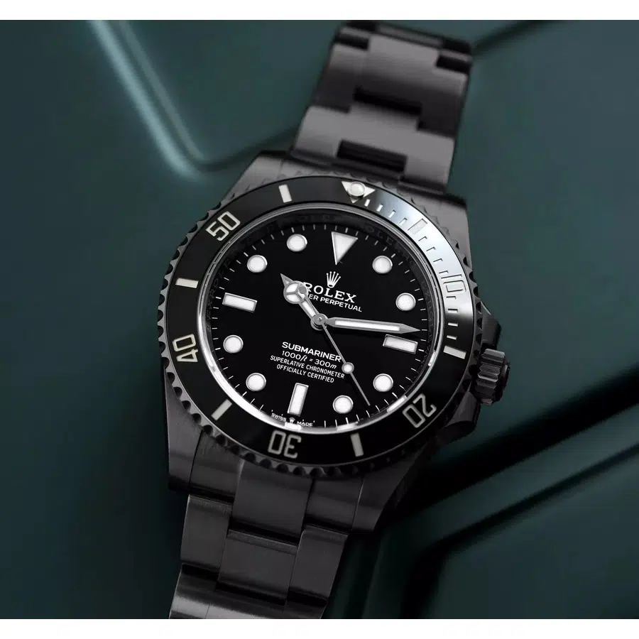 Rolex Submariner Black PVD/DLC Coated Stainless Steel 41mm Watch 124060 – image 3