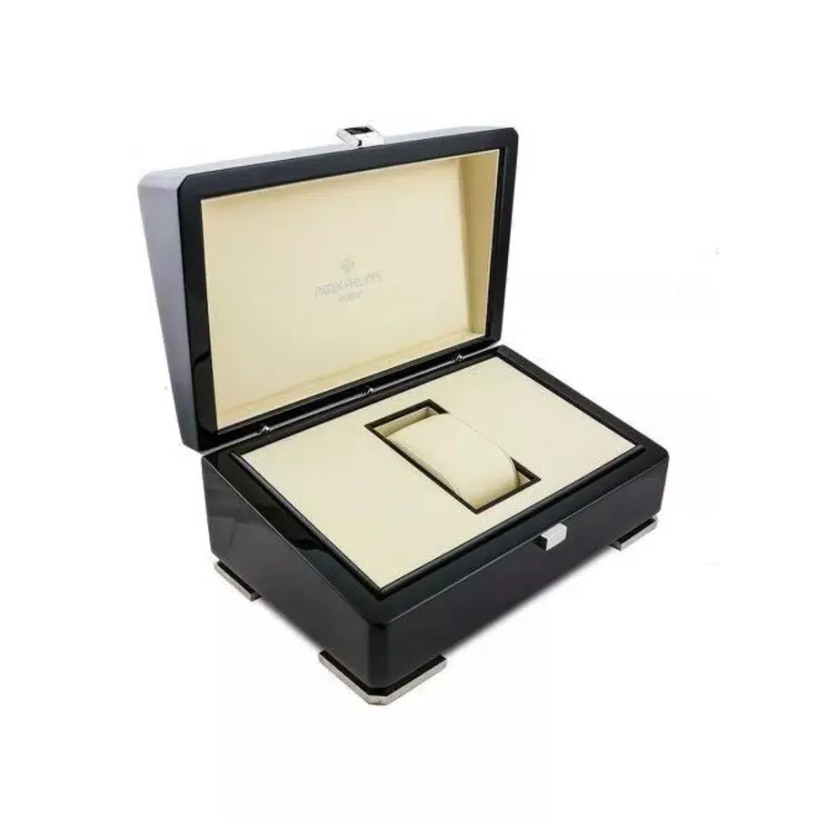 Patek Philippe Complications 5205R-001 Rose Gold Silver Dial Mens Watch Complete – image 10
