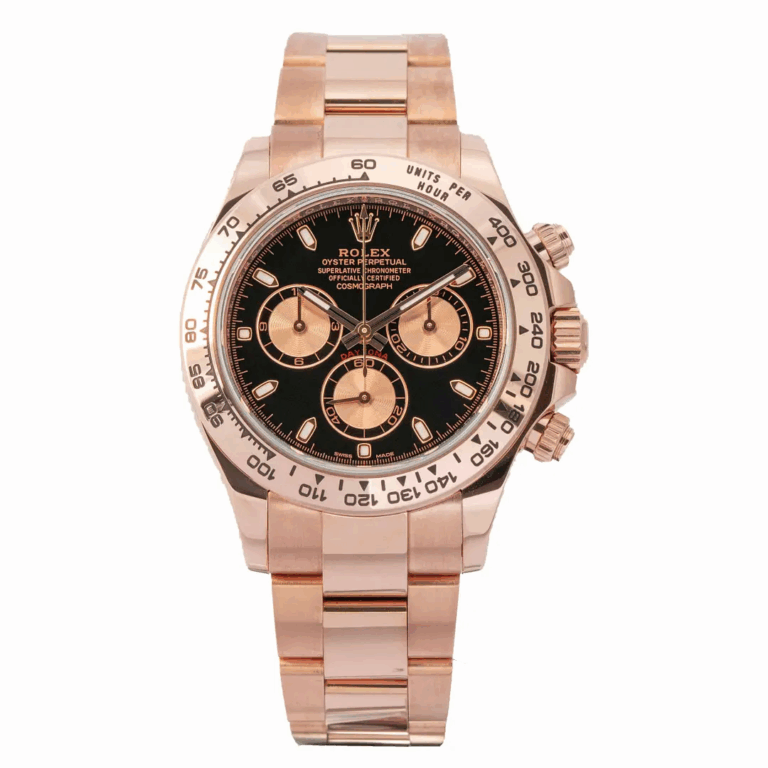 Rolex Cosmograph Daytona Oyster 40mm 116505 Rose Gold Watch Black Dial MINT 2019