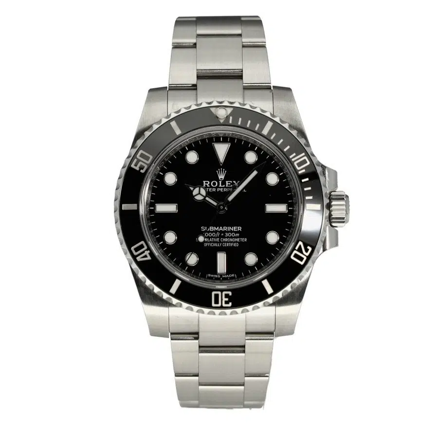 Rolex Submariner 40mm Oyster 114060 Stainless Steel with Black Dial  Watch 2018