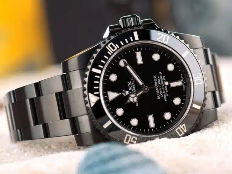 Rolex Submariner (No Date) Black PVD/DLC Coated Stainless Steel Watch 114060 – image 6