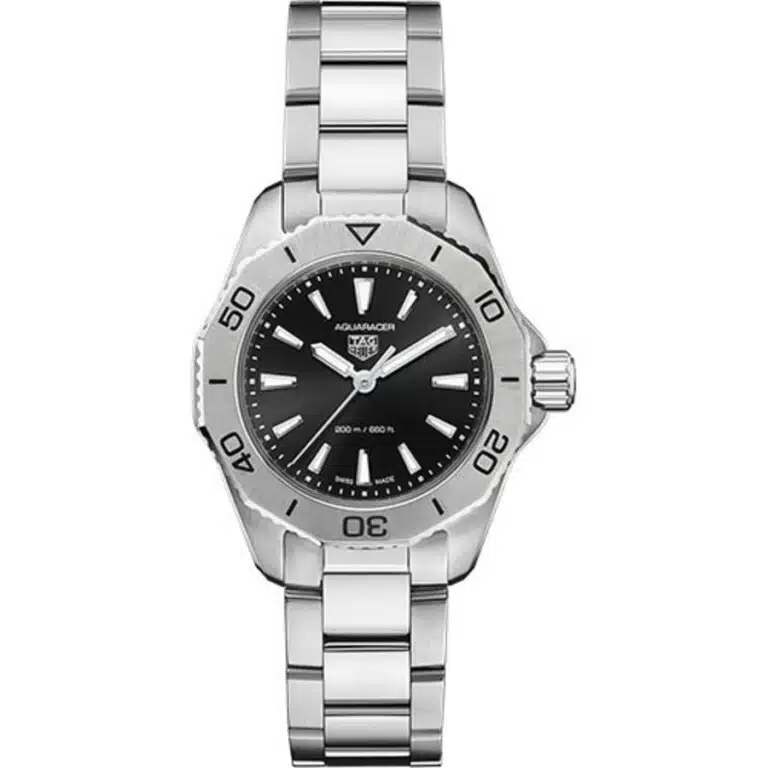 Tag Heuer Aquaracer Professional 200 WBP1410.BA0622 30mm Stainless Steel Watch Black Dial