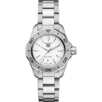 Tag Heuer Aquaracer Professional 200 WBP1411.BA0622 30mm Stainless Steel Watch White Dial