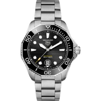 Tag Heuer Aquaracer Professional 300 Automatic WBP201A.BA0632 43mm Stainless Steel With Black Dial Watch 2024