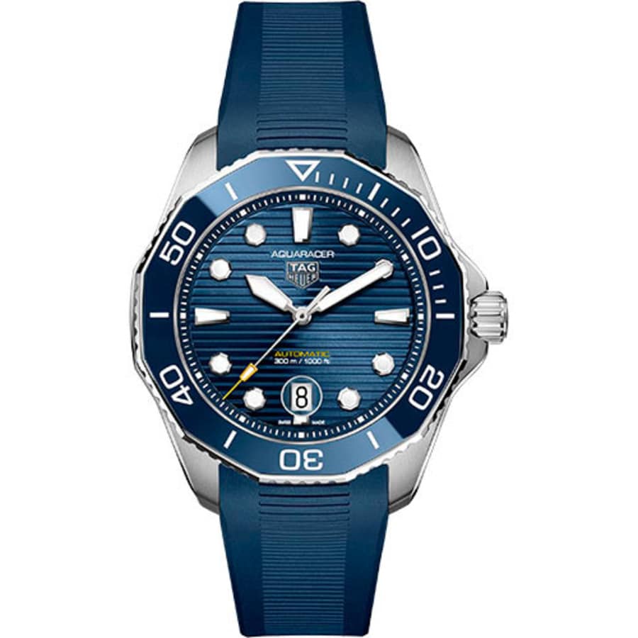 Tag Heuer Aquaracer Professional 300 Automatic WBP201B.FT6198 43mm Blue Dial Stainless Steel With Blue Rubber