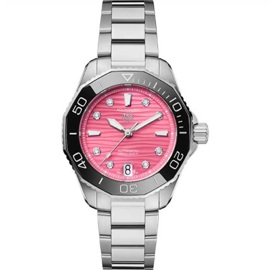 Tag Heuer Aquaracer Professional 300 WBP231J.BA0618 36mm Stainless Steel With Pink Diamond Dial
