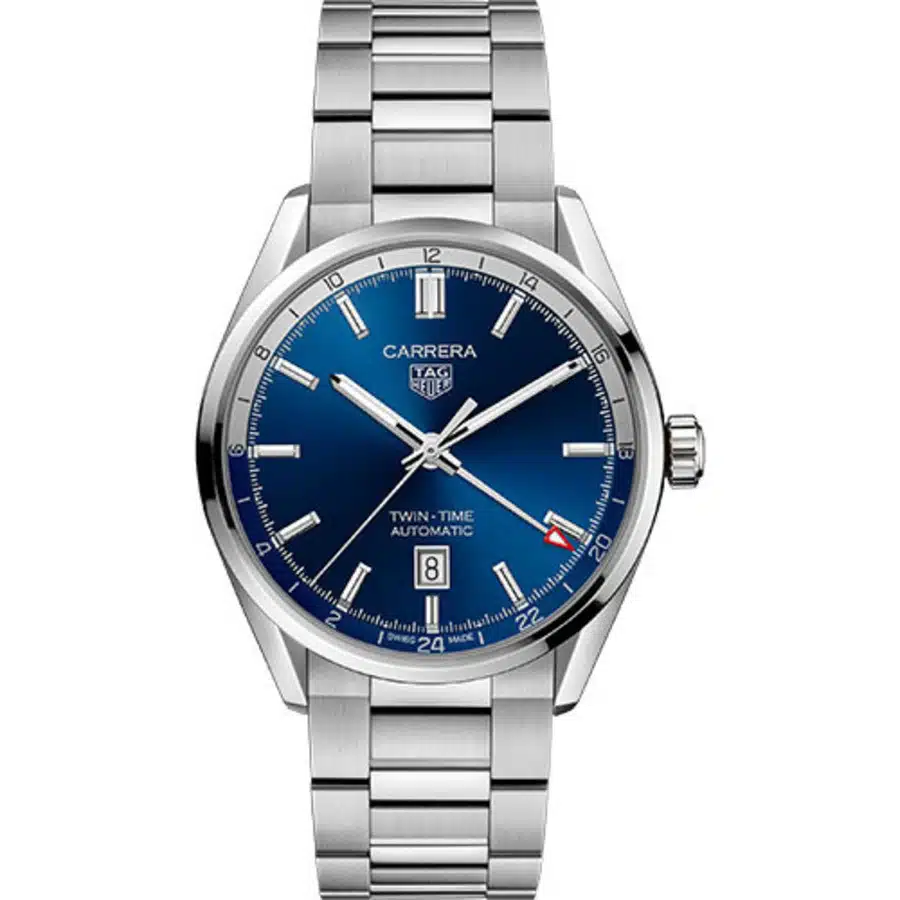 Tag Heuer Carrera Twin-Time WBN201A.BA0640 Automatic GMT Men's Watch 2024