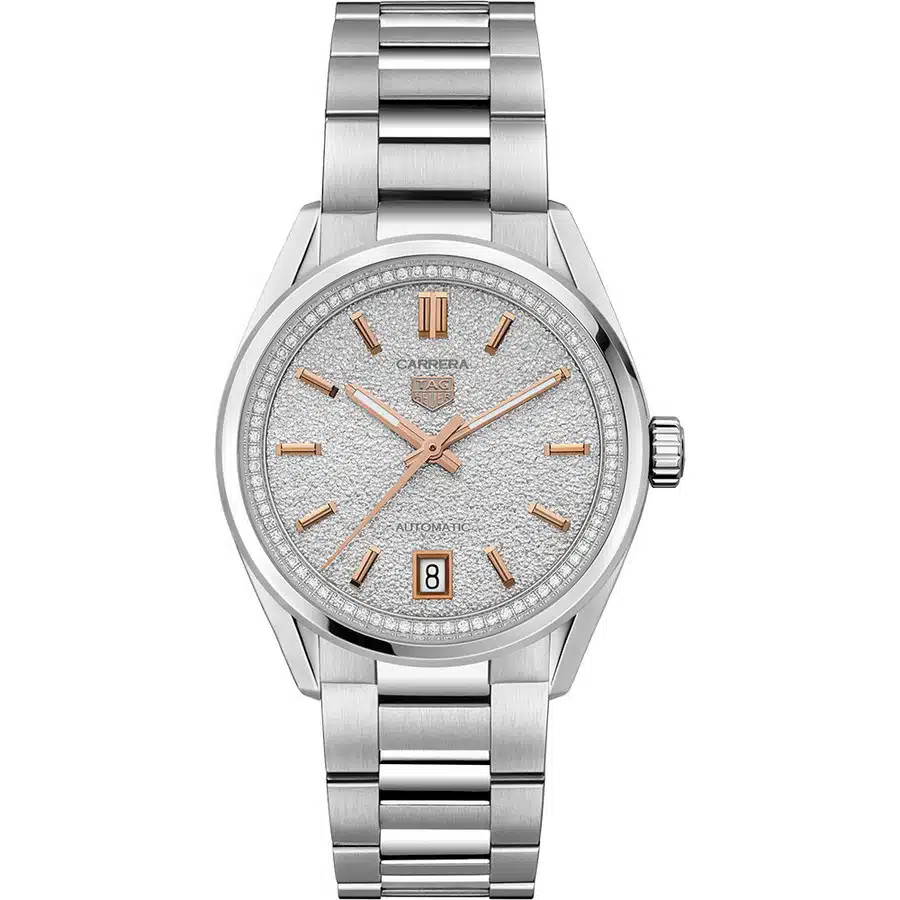 Tag Heuer WBN231B.BA0001 Carrera Date Automatic Watch 36 mm Steel Case