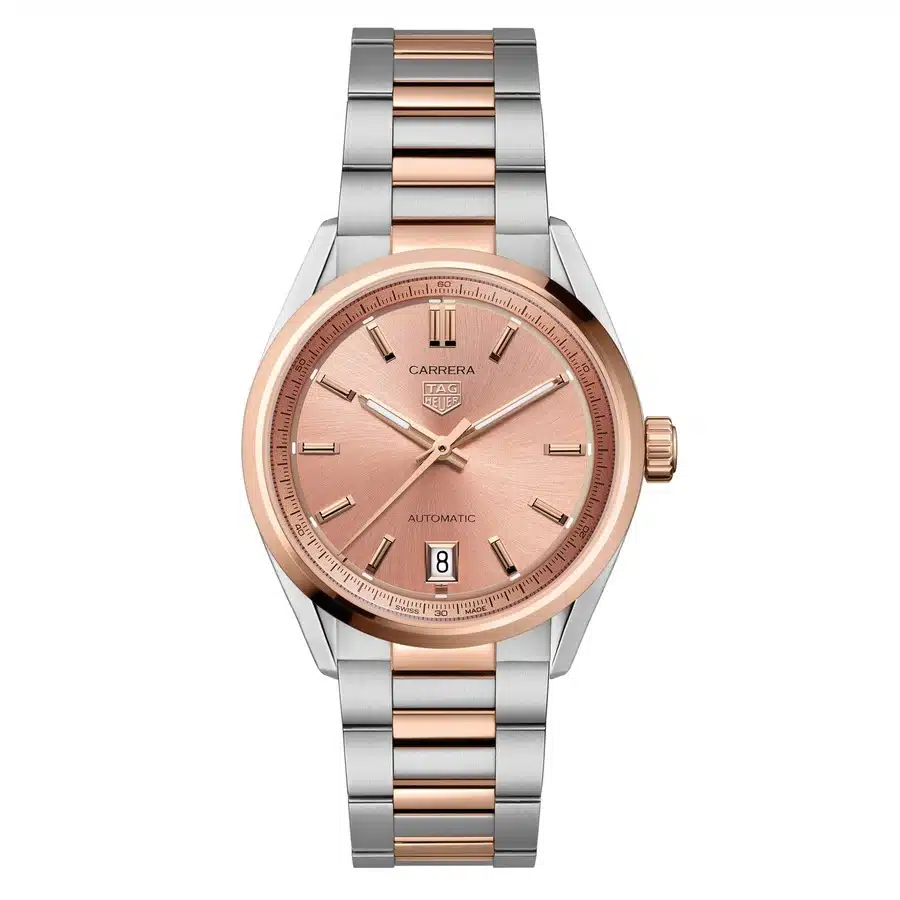 Tag Heuer Carrera WBN2350.BD0000 Pink Dial Ladies Watch Index Dial 2024