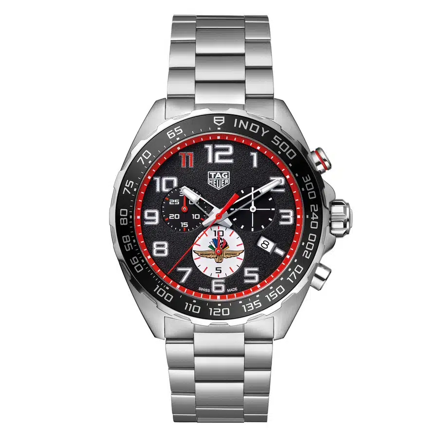Tag Heuer CAZ101AW.BA0842 SPECIAL EDITION Formula 1 Chronograph X Indy 500 Steel Bracelet Black Dial