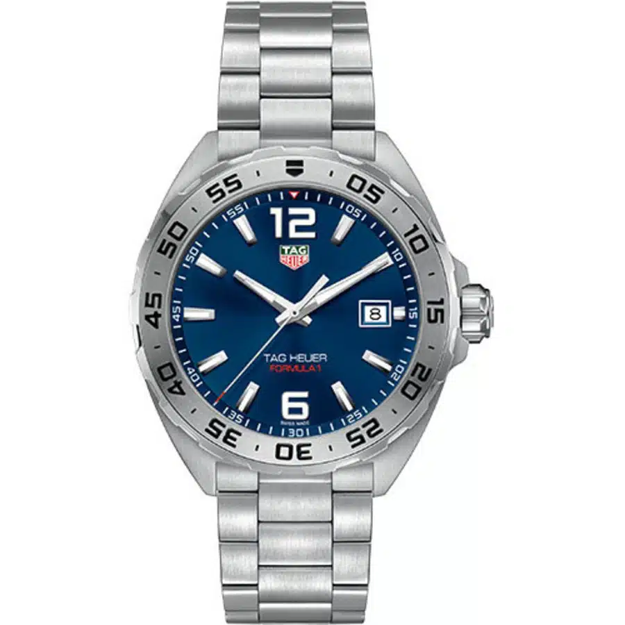 Tag Heuer Formula 1 Quartz Watch 41 mm WAZ1118.BA0875 Blue Index Dial 2024
