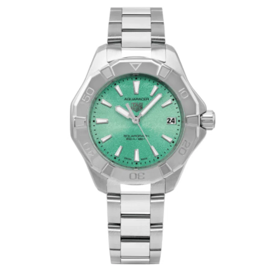 Tag Heuer Aquaracer Professional 200 WBP1315.BA0005 34mm Stainless Steel Watch Green Dial 2024