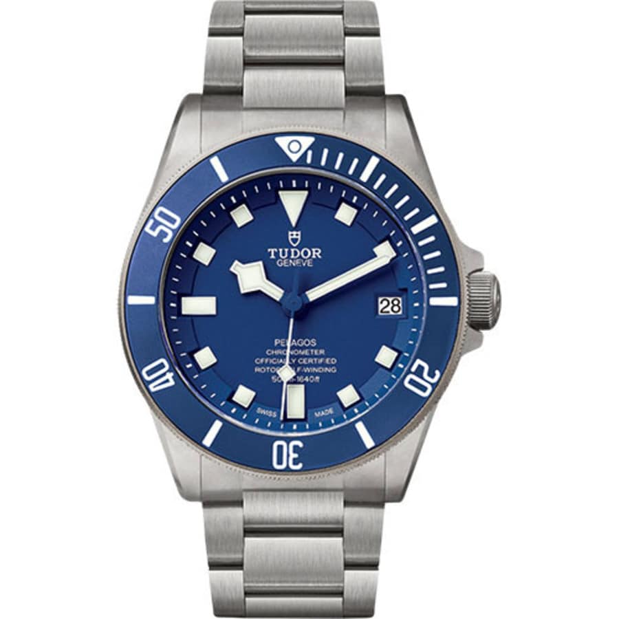 Tudor Pelagos Automatic M25600TB-0001 42mm Titanium Watch Blue Dial