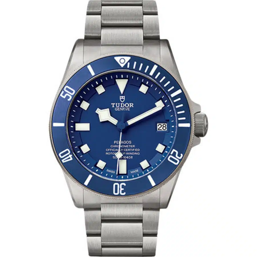 Tudor Pelagos Automatic M25600TB-0001 42mm Titanium Watch Blue Dial