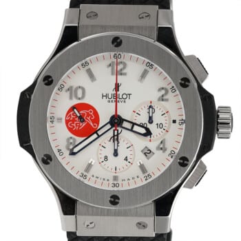 Hublot Big Bang 301.SX.230.RX.ASF02 Stainless Steel White Dial Watch