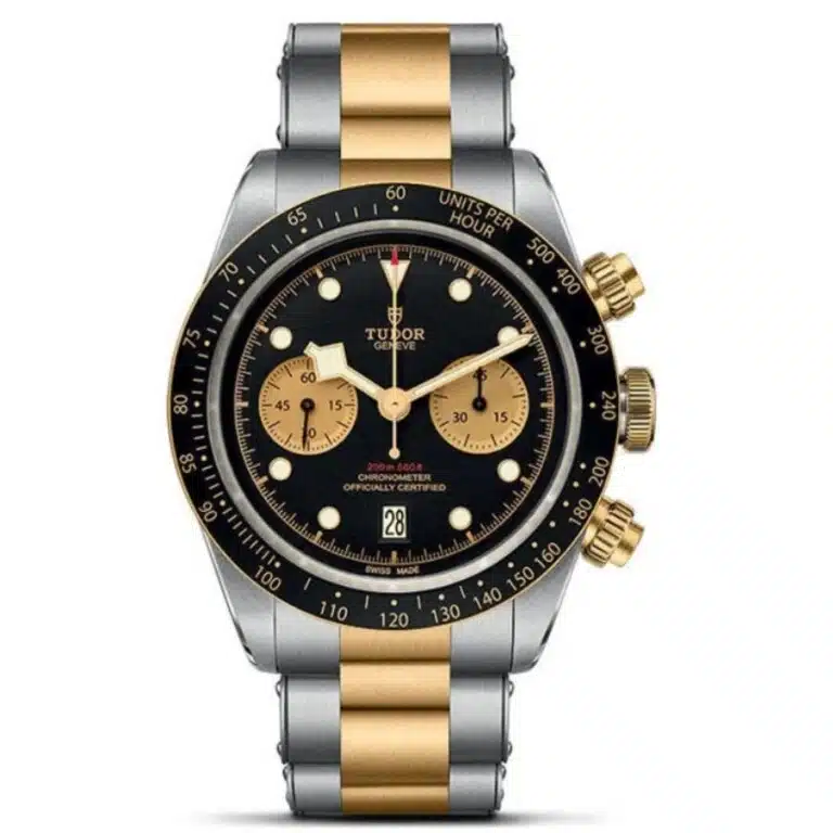 Tudor Black Bay Chrono 41mm M79363N-0001 Stainless Steel & Yellow Gold Watch Black Dial