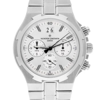 Vacheron Constantin Overseas 49140/423A-8790 Chronograph Silver Dial