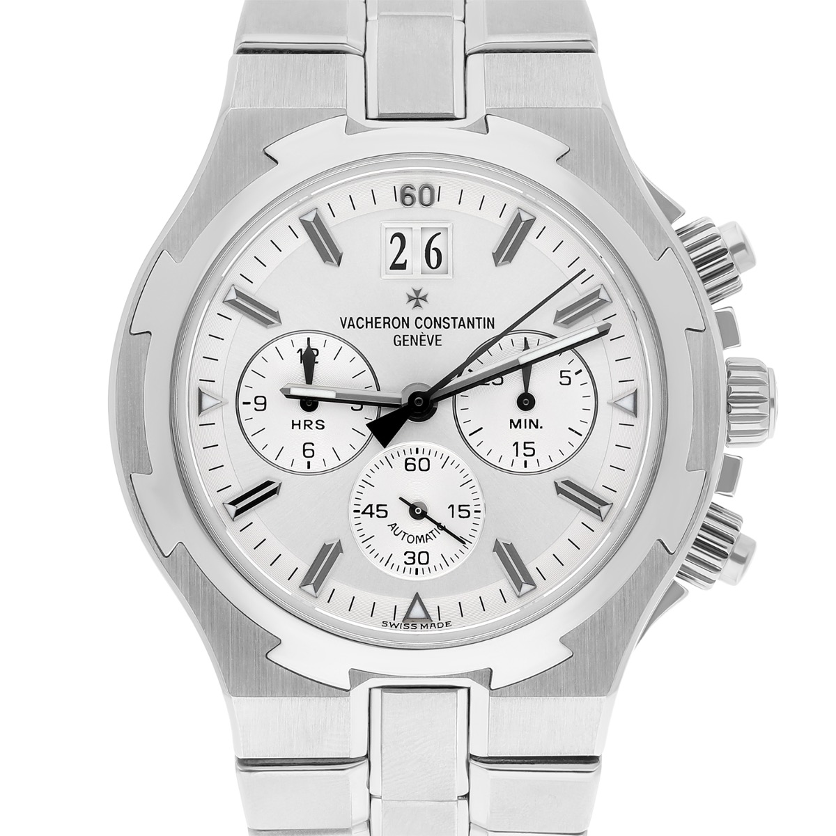Vacheron Constantin Overseas 49140/423A-8790 Chronograph Silver Dial