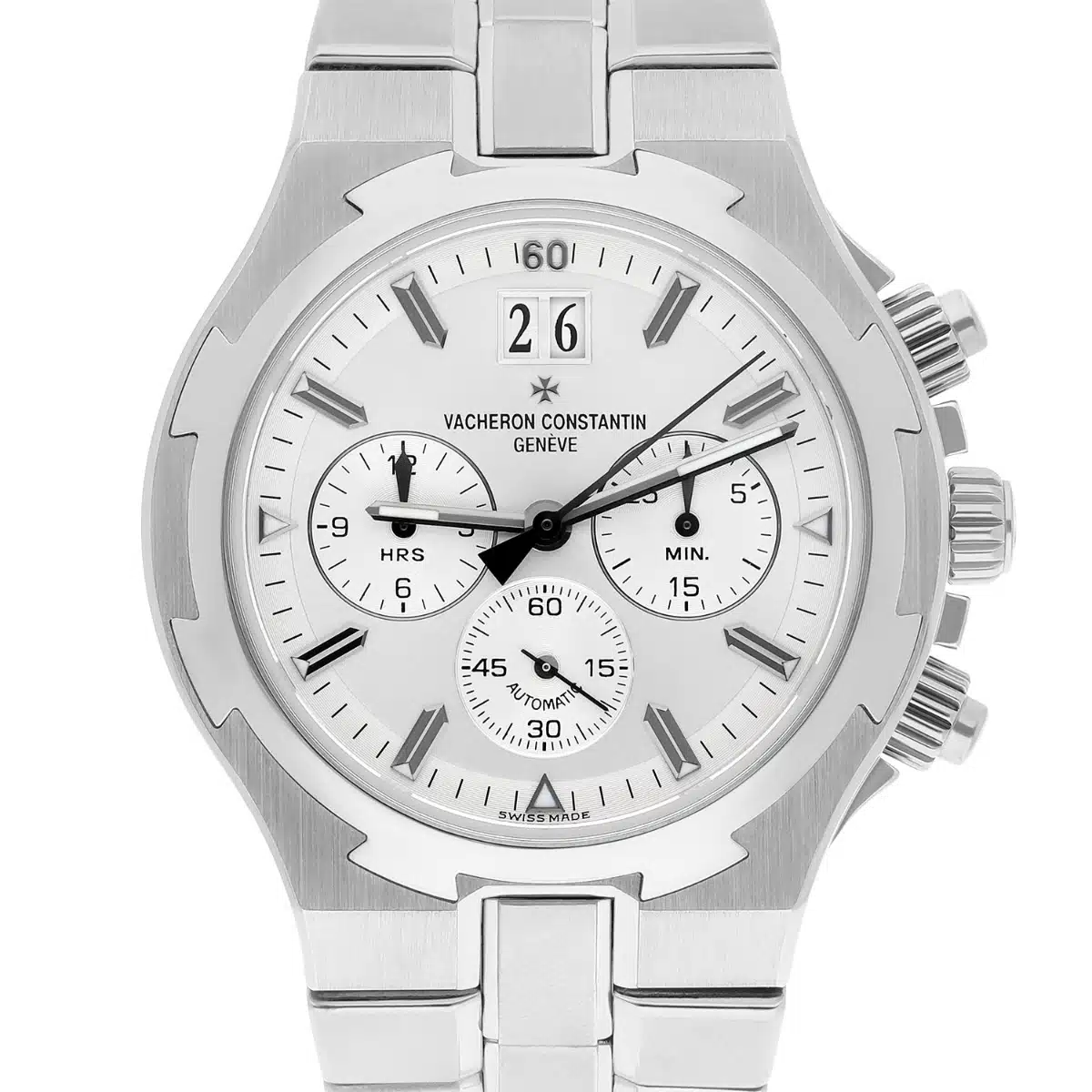 Vacheron Constantin Overseas 49140/423A-8790 Chronograph Silver Dial