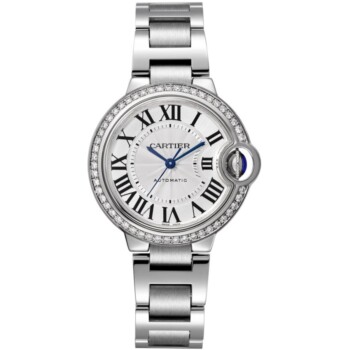 Cartier Ballon Bleu Silver W4BB0016 Stainless Steel Watch