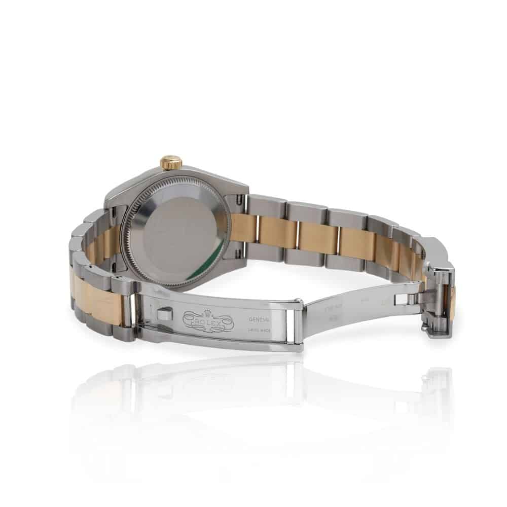 Rolex Datejust 31mm 178273-0093 Champagne Flower Dial Oyster Bracelet Two Tone Watch