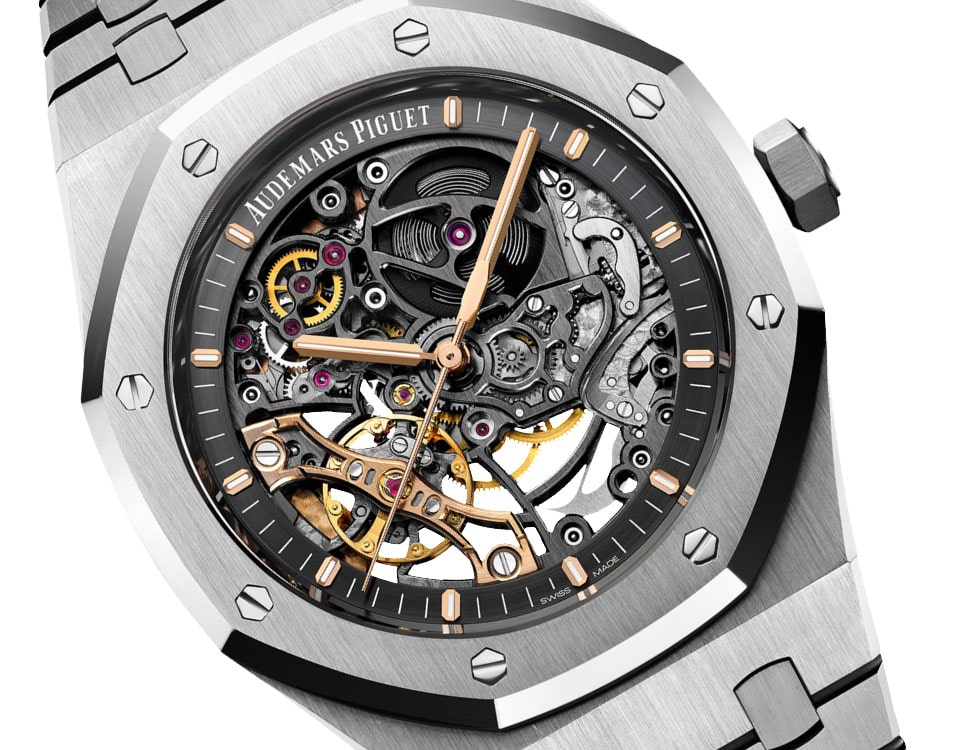 AP Royal Oak Double Balance Wheel 15407ST.OO.1220ST.01 Stainless Steel Watch