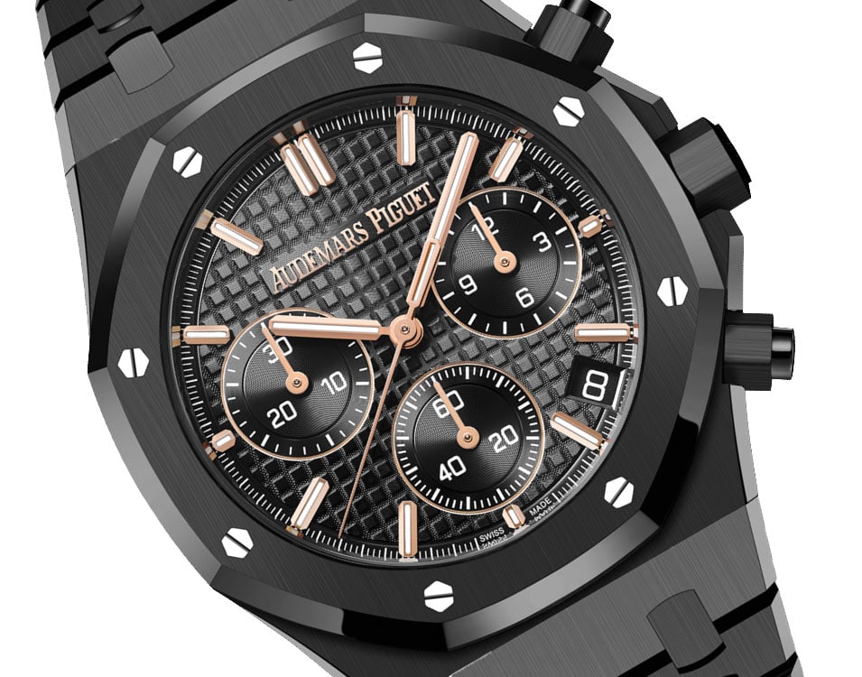 AP Royal Oak Chronograph 41mm Ceramic 26240CE.OO.1225CE.01 50th Anniversary