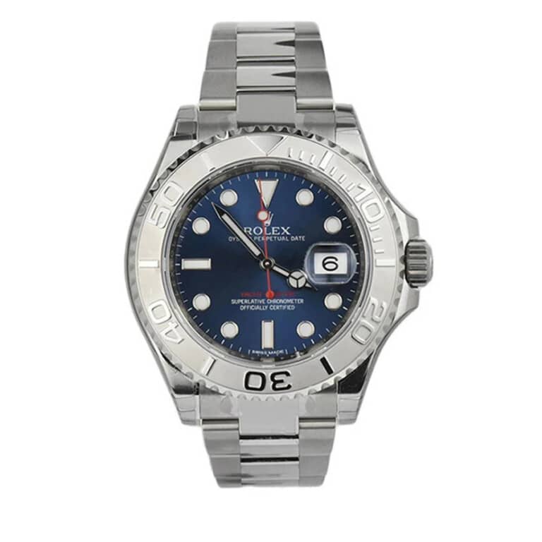 Rolex Yacht-Master 116622 40mm Oyster 116622 Stainless Steel & Platinum Watch Blue Dial 2015