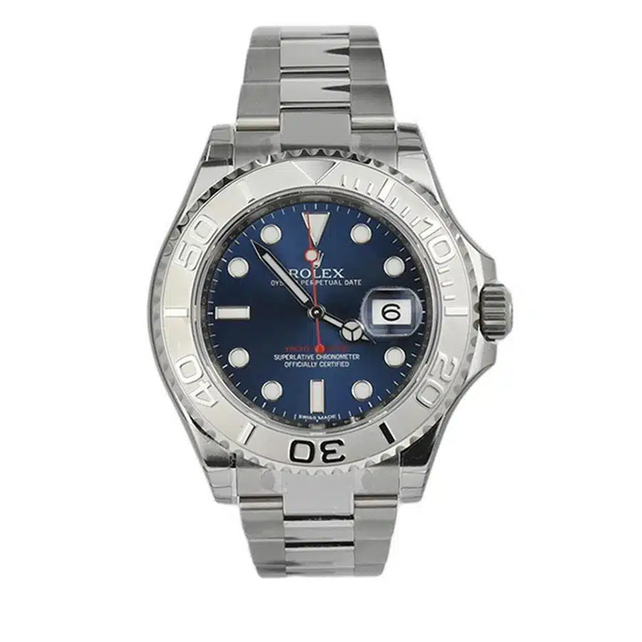 Rolex Yacht-Master 116622 40mm Oyster 116622 Stainless Steel & Platinum Watch Blue Dial 2015