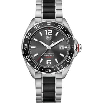 Tag Heuer Formula 1 Automatic 43mm Grey Dial WAZ2011.BA0843 Two Tone Bracelet Watch 2024