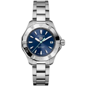 Tag Heuer Aquaracer Professional 200 WBP1311.BA0005 34mm Stainless Steel Watch Blue Index Dial 2024