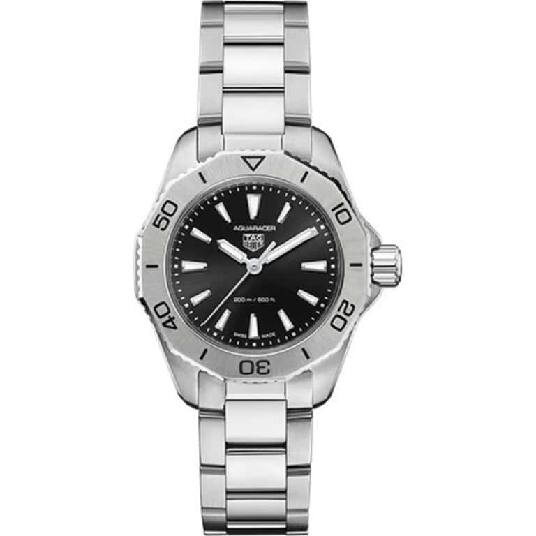 Tag Heuer Aquaracer Professional 200 WBP1410.BA0622 30mm Stainless Steel Watch Black Dial