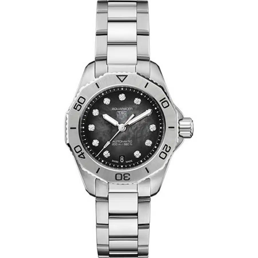 Tag Heuer Aquaracer Professional 200 WBP2410.BA0622 30mm Stainless Steel With Black Diamond Dial