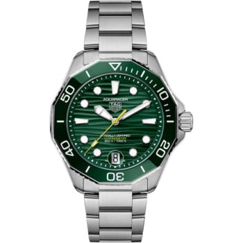 Tag Heuer Aquaracer Professional 300 WBP5116.BA0013 42mm Stainless Steel With Green Dial